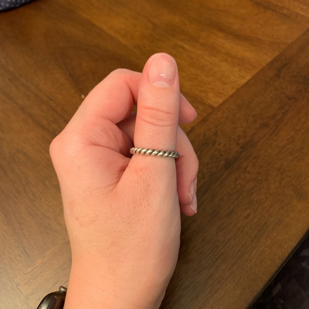 Sterling silver ring
